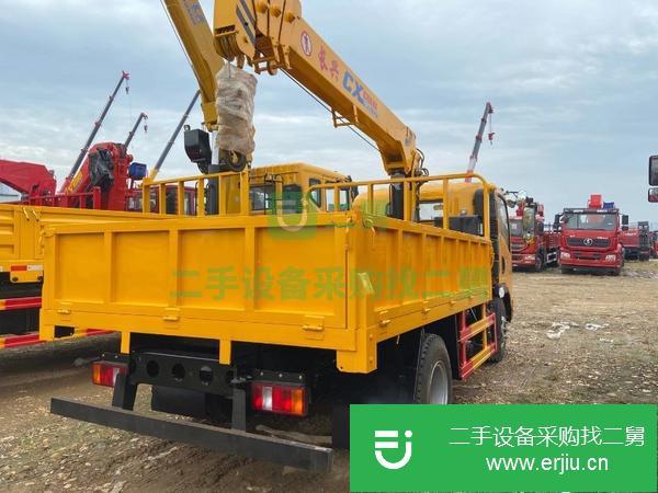 湖北出售二手重汽豪曼隨車吊可分期包上戶