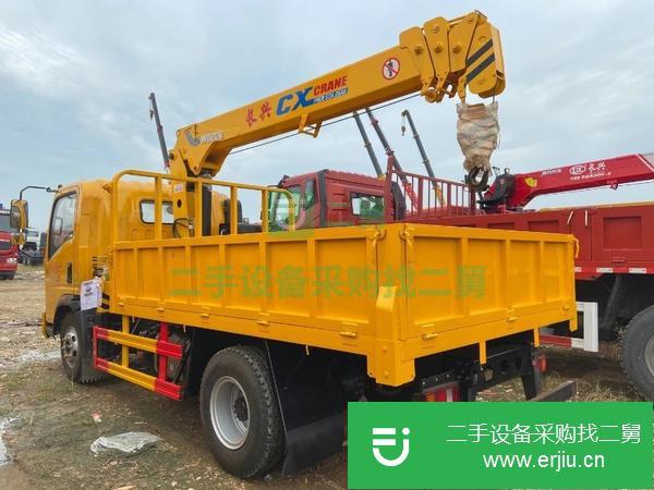 湖北出售二手重汽豪曼隨車吊可分期包上戶