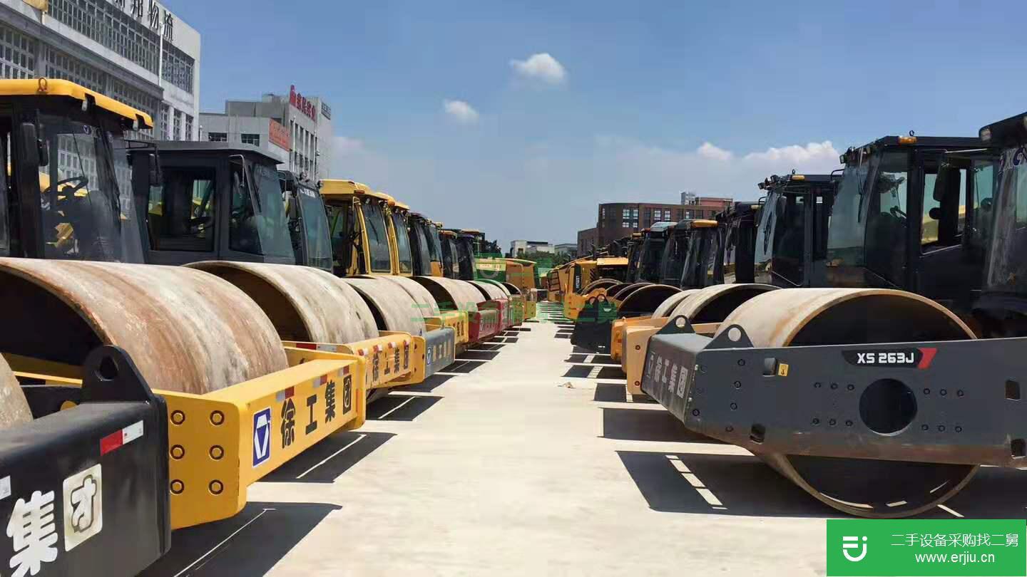 上海出售二手徐工XS263J/14噸壓路機