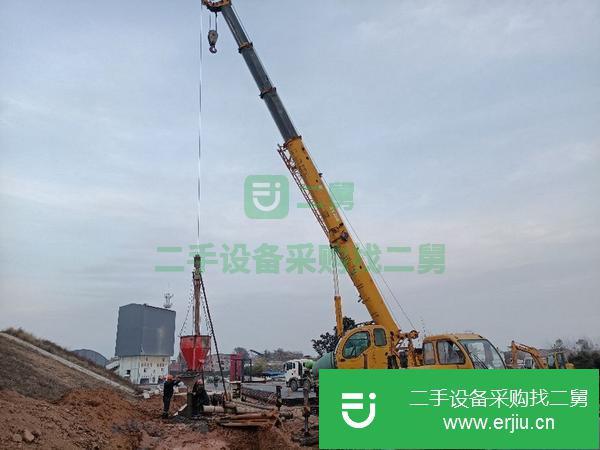河北出售二手09年徐工16噸手續齊全國三電噴包過戶汽車吊