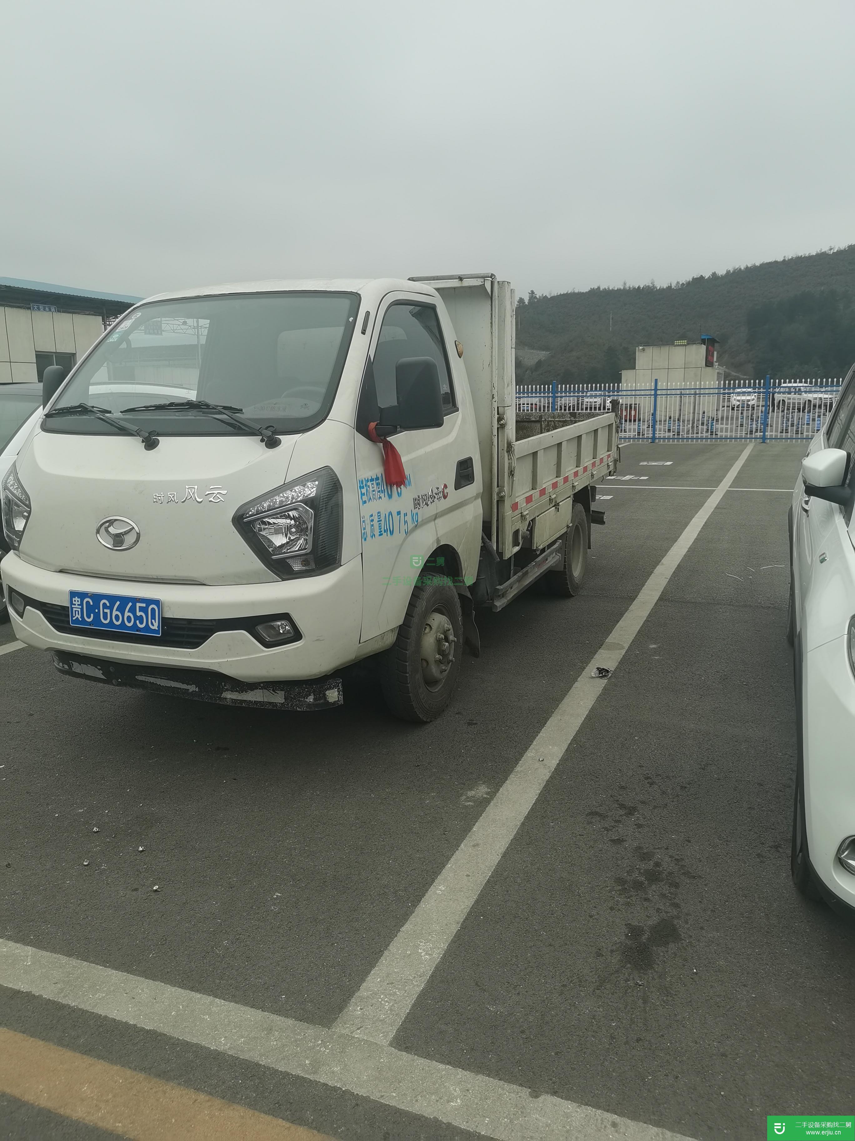 貴州出售二手時風75馬力自卸車國五