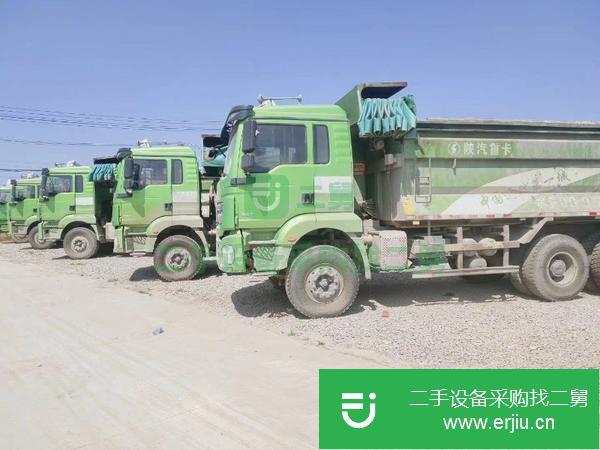 廣西出售二手陜汽德龍M3000環保渣土自卸車