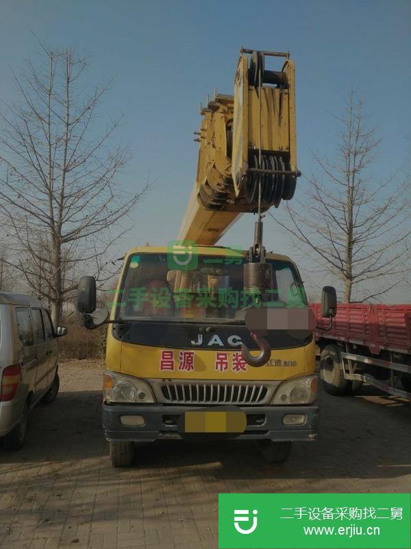 天津出售二手柳工8噸4節臂吊車