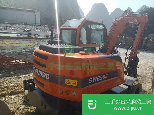 廣西出售二手輪式抓木機(jī)