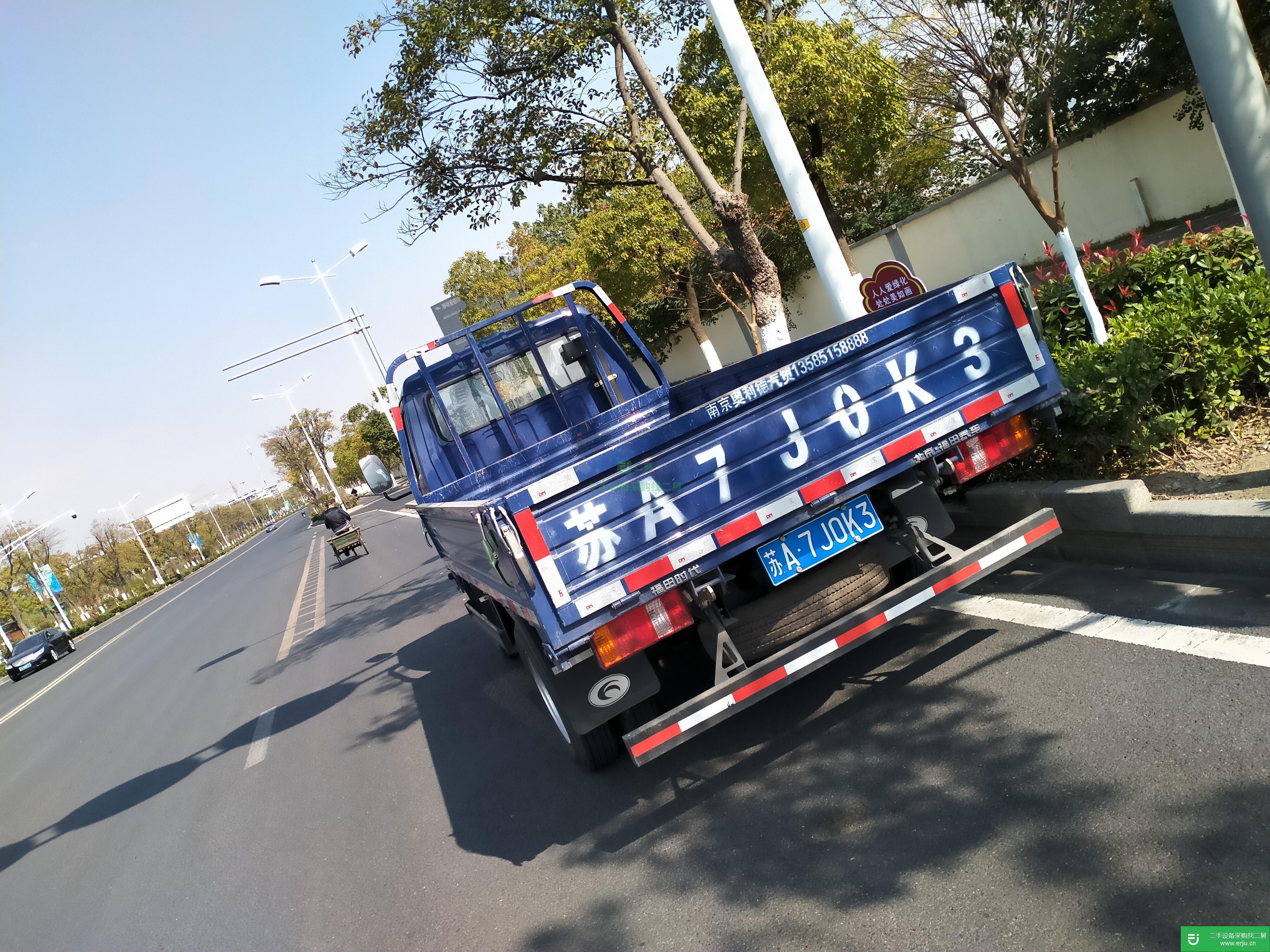 江蘇出售二手福田瑞沃90馬力貨車