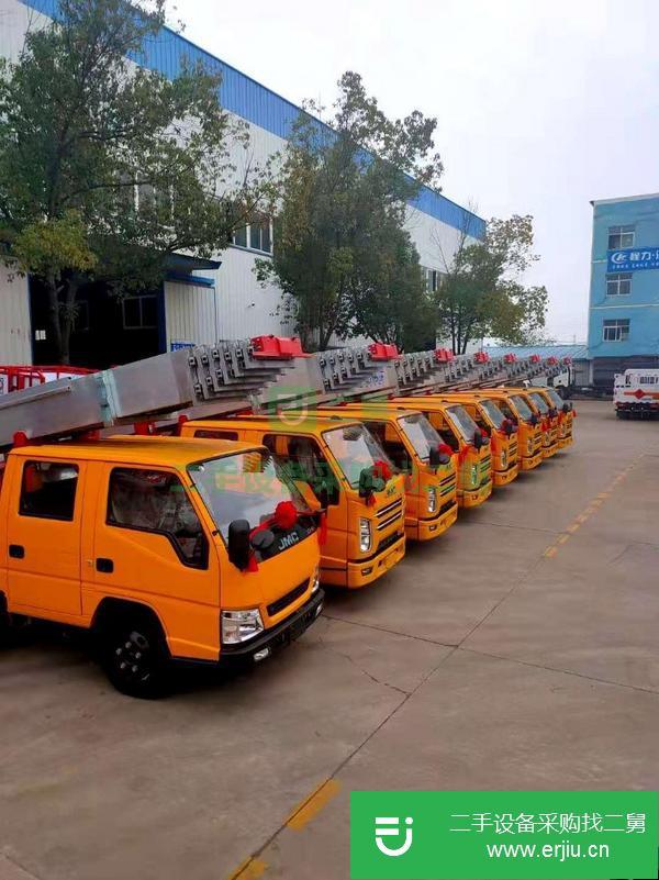 遼寧出售二手江鈴雙排32米云梯車