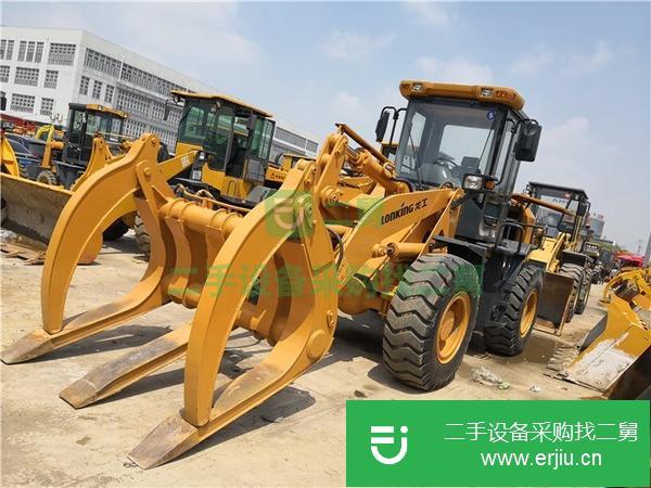 貴州出售二手龍工5噸抓木機(jī)