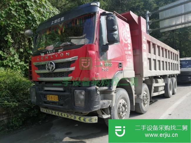 四川出售二手上汽紅巖前四后八自卸車
