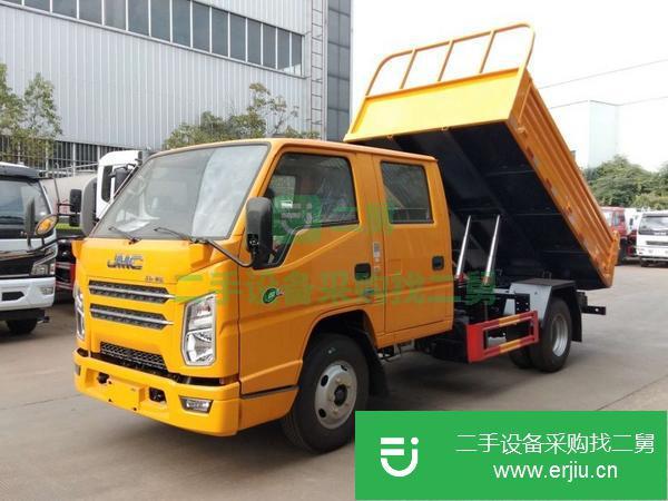 天津出售二手國六雙排座自卸車