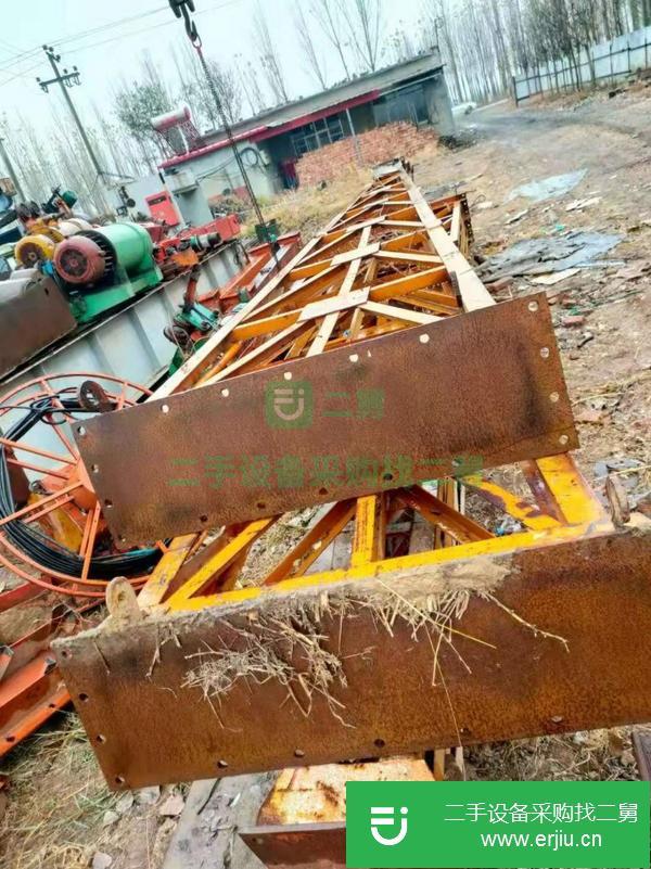 河北出售二手5噸17米腿高9米上包下花龍門吊
