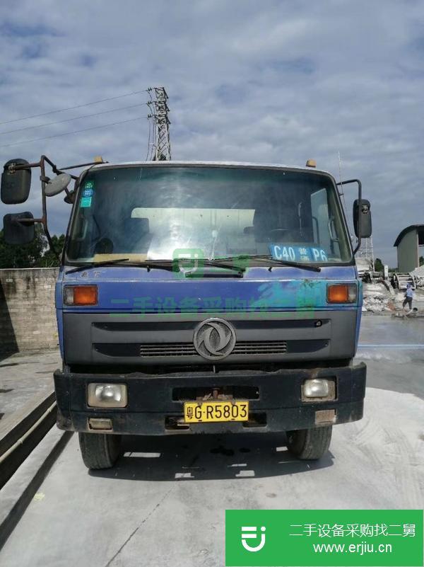 廣西出售二手東風6方攪拌車6缸190馬力車況好手續齊全包提檔