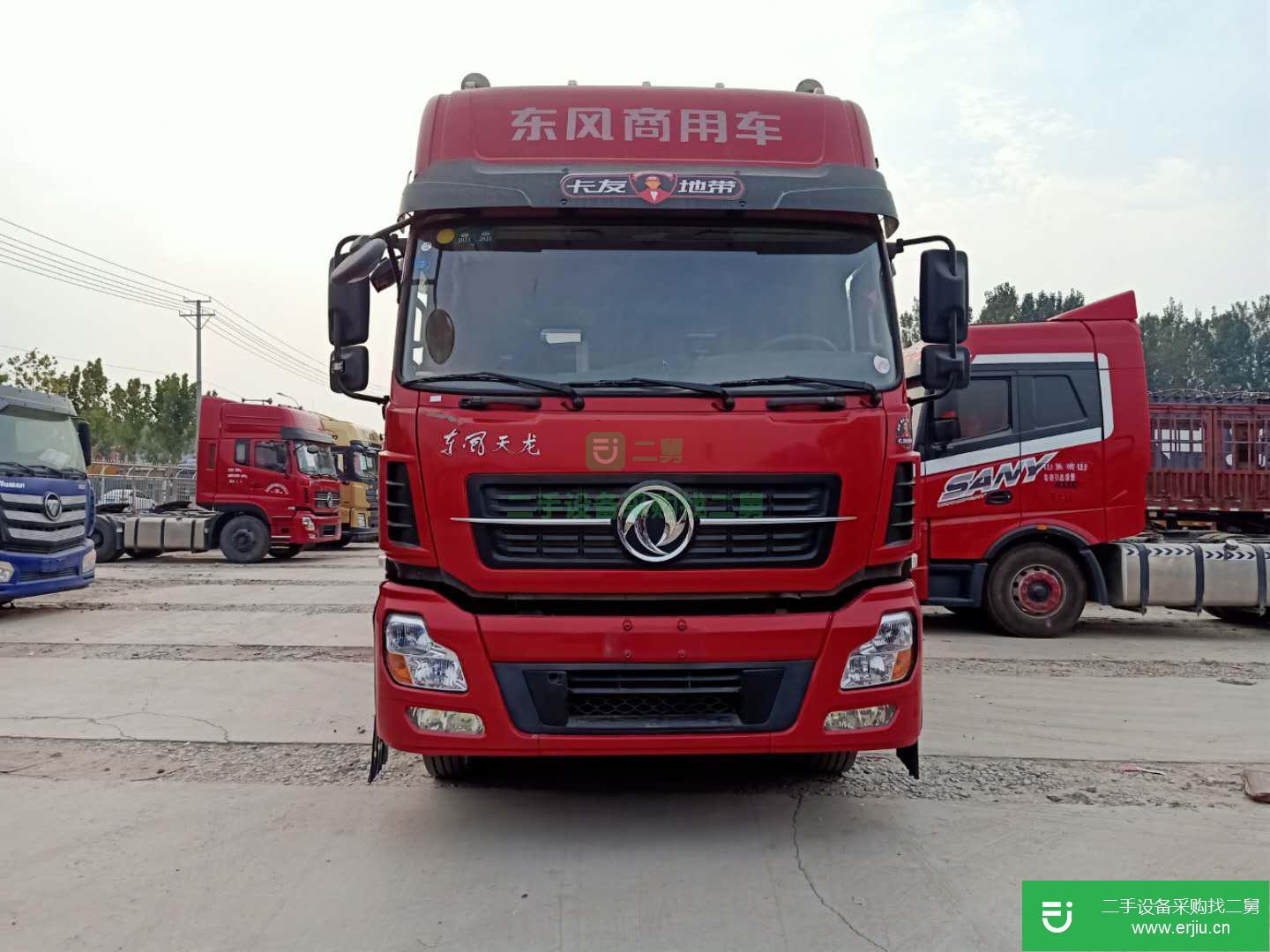山東出售二手東風(fēng)450馬力半掛車(chē)