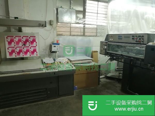 陜西出售二手海德堡SORkz四k雙色印刷機
