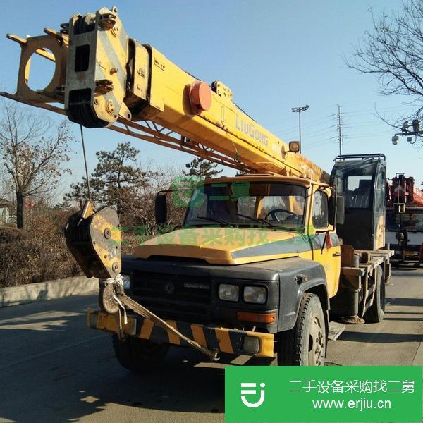 山西出售二手柳工8噸汽車吊