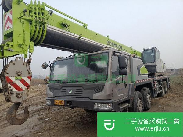 河南出售二手中聯55噸吊車手續齊全國五車況佳