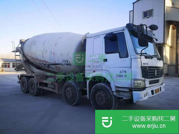 天津出售二手豪沃亞特20方攪拌車