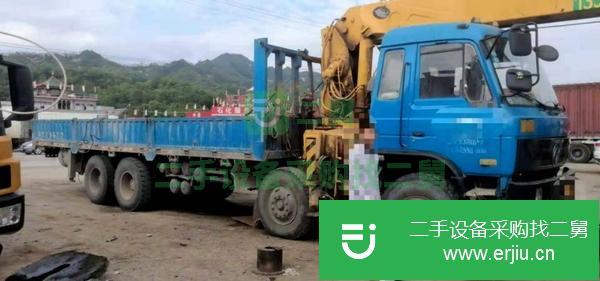 廣東出售二手12年國三江環16噸隨車吊