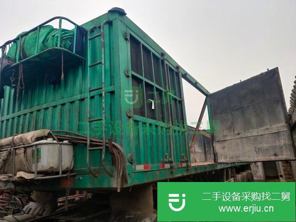河北出售二手11米半掛車，富華軸