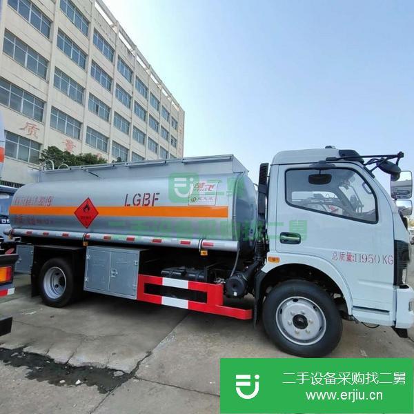 遼寧出售二手國六8噸油罐車朝柴102馬力可辦理分期