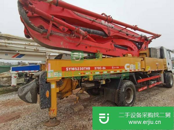 湖南出售二手19年三一37米泵車