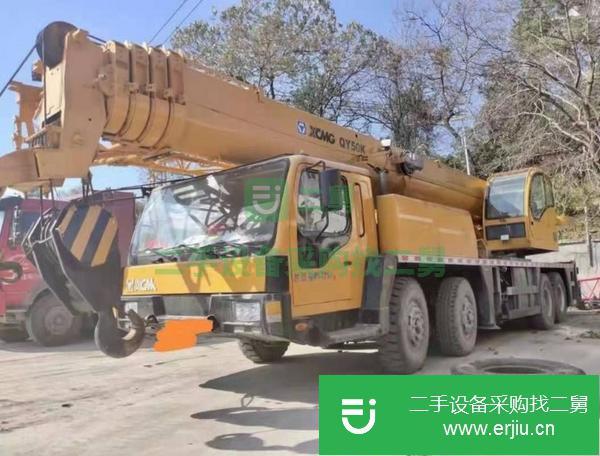 河北出售二手09年8月徐工50K汽車吊