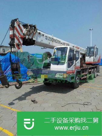 廣西出售二手中聯25噸國三吊車無毛病無事故