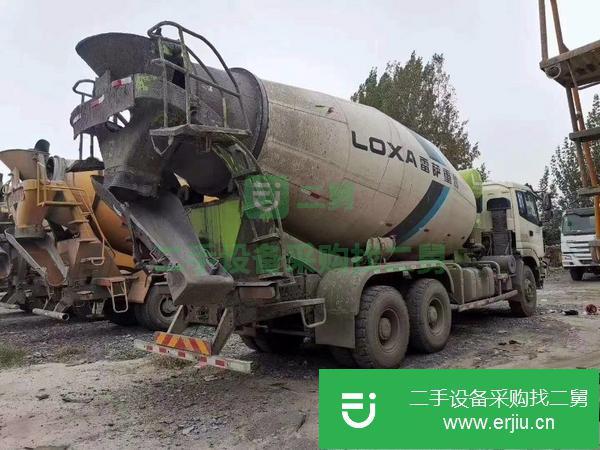 遼寧出售二手18年歐曼大15方攪拌車國五排放