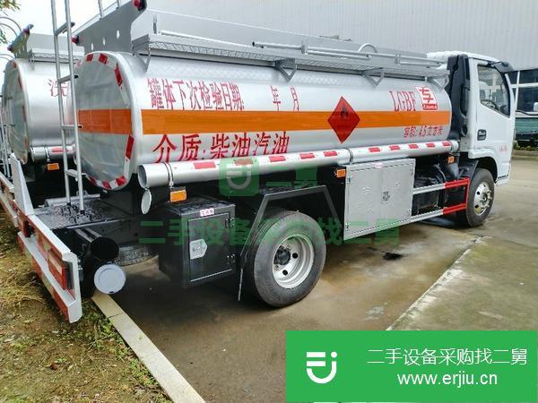 內蒙古出售二手國六5噸油罐車分期付款