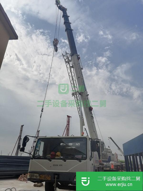 山東出售二手中聯25噸5節臂吊車原車原版