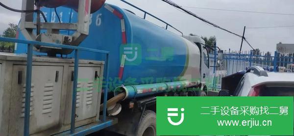 湖北出售二手8噸帶戶灑水車手續(xù)齊全國5排放云內130發(fā)動機