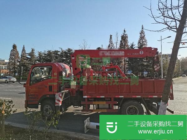 山東出售二手5噸藍牌隨車吊