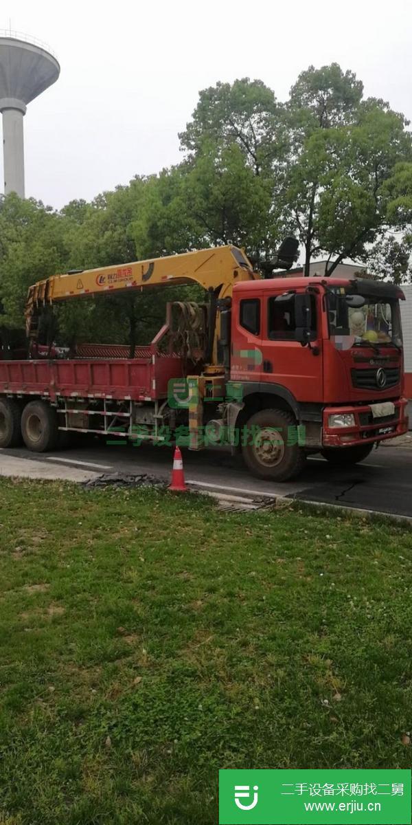 廣西出售二手霸龍12噸4節臂國五隨車吊車況精品