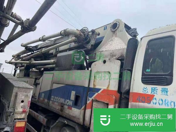 河北出售二手中聯49米泵車