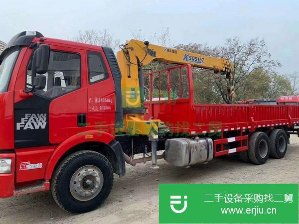 遼寧出售二手15年4月徐工6.3噸后八輪隨車吊