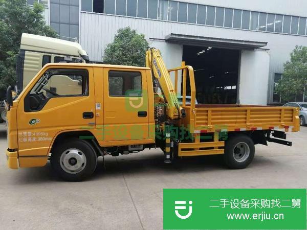 浙江出售二手徐工5T隨車吊可分期包上戶