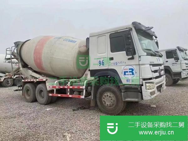 山東出售二手國四豪沃大12拉14方攪拌車