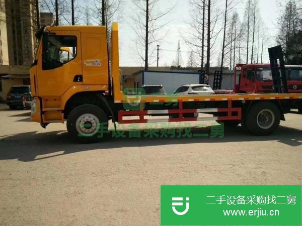 河北出售二手江淮格爾發前四后八平板運輸車