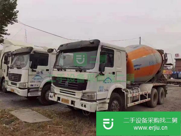 山西出售二手14年國四豪沃大12方攪拌車