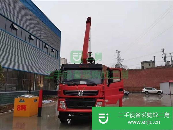 四川出售二手東風(fēng)后八輪12噸隨車吊