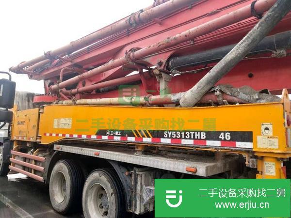 河北出售二手三一46米泵車正常工作正常過戶