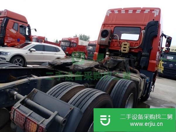 山東出售二手解放牽引車  460馬力 國五排放