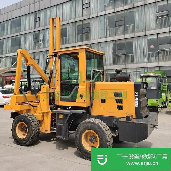 山東出售二手小型護欄打樁機