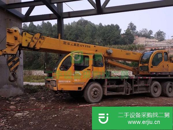 河北出售二手09年徐工25e汽車吊