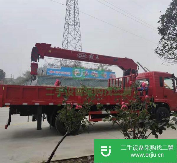 江西出售二手東風8噸隨車吊