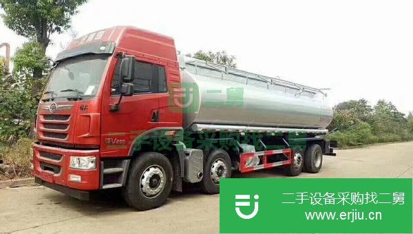 安徽出售二手解放前四后六20噸減水劑罐式運(yùn)輸車