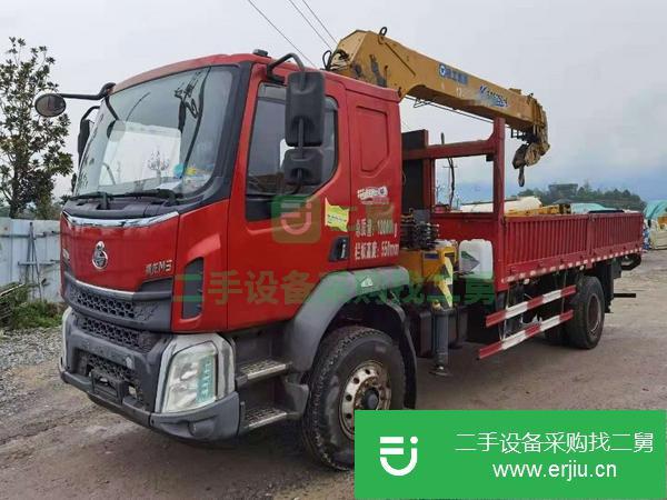 湖北出售二手徐工10噸隨車吊