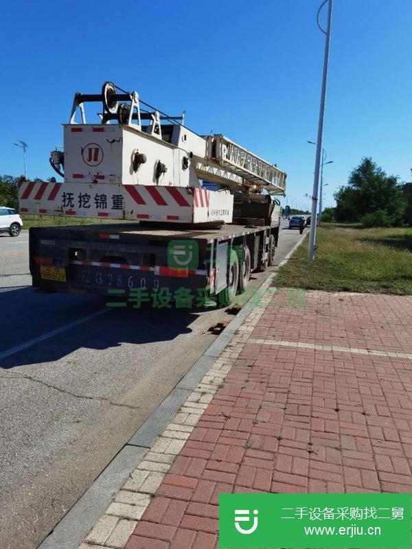 遼寧出售二手撫挖55噸10年5月份汽車吊