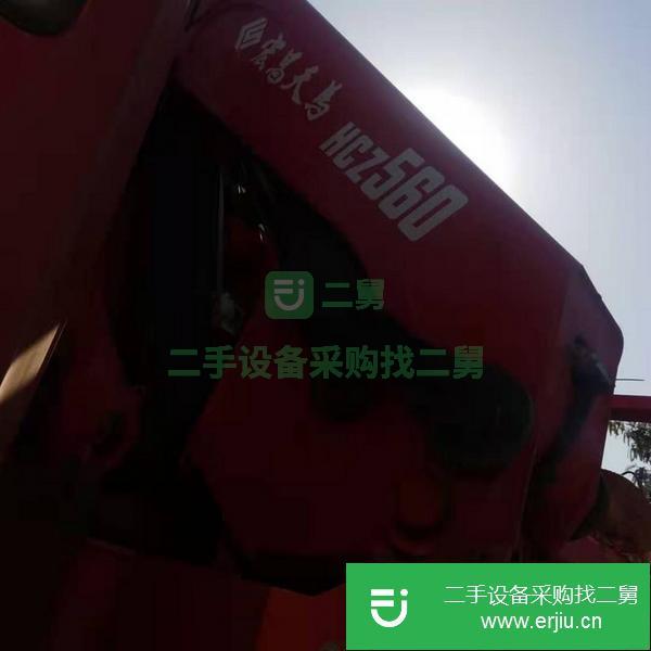 福建出售二手折疊臂25噸隨車吊