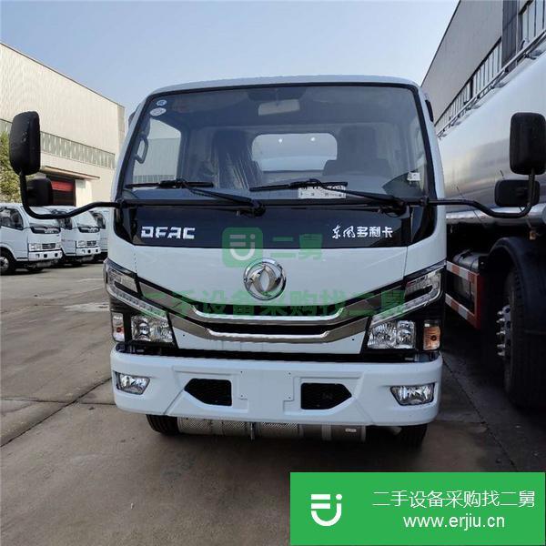 山東出售二手東風5噸油罐車玉柴115馬力國五發動機包上戶可分期