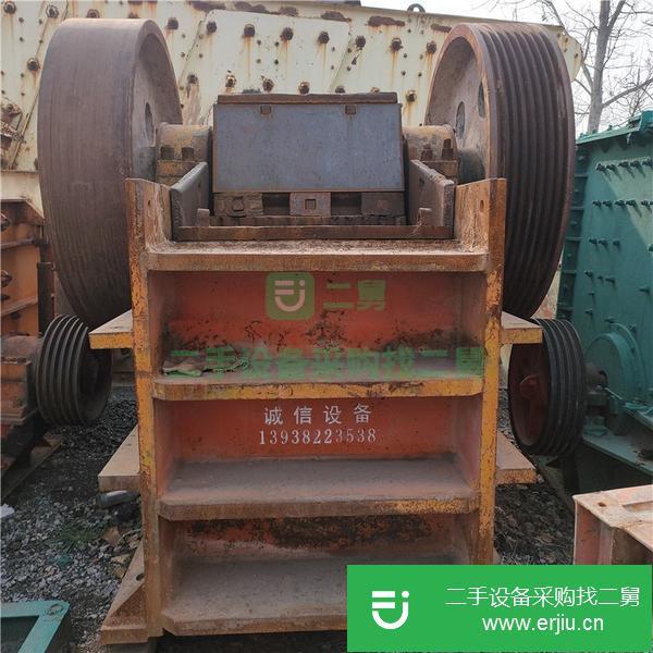 河南出售二手顎式破碎機600900